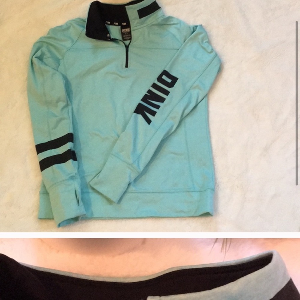 🐟Pink  Victoria’s Secret 1/4 Zip Sweatshirt